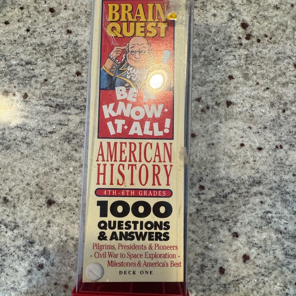 Brain Quest American History Deck